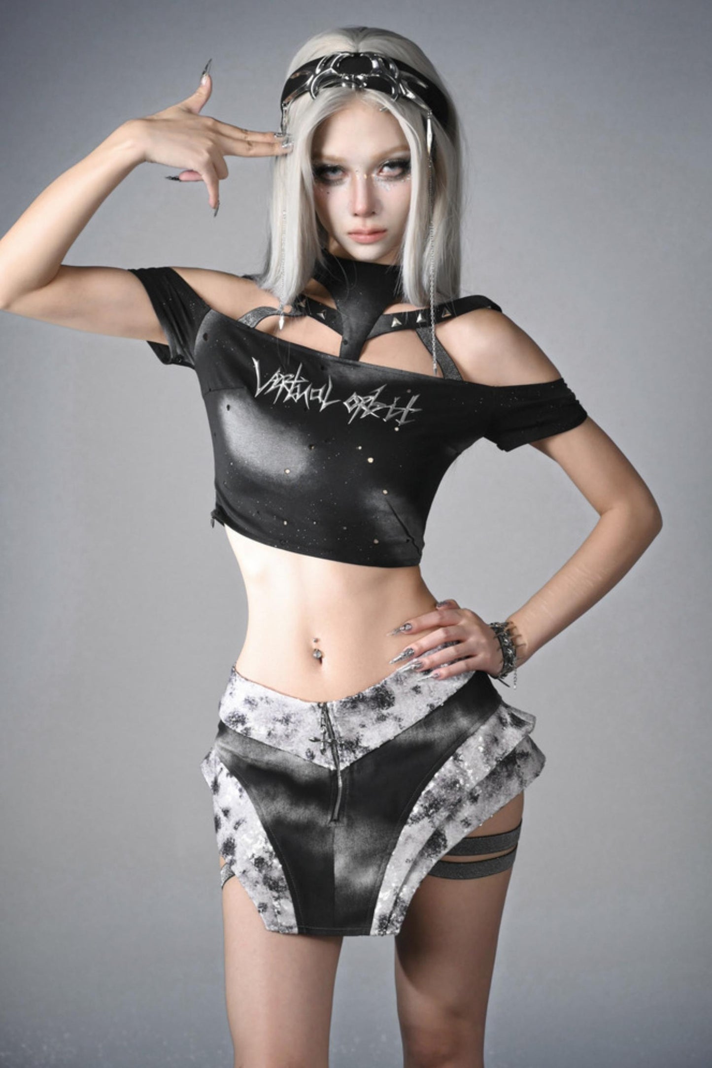 Futuristic Ghost Tee