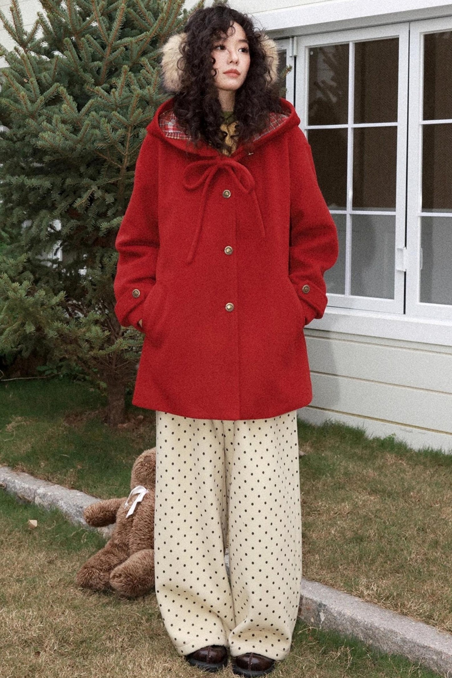 Falling Star Wool Coat Set-Up
