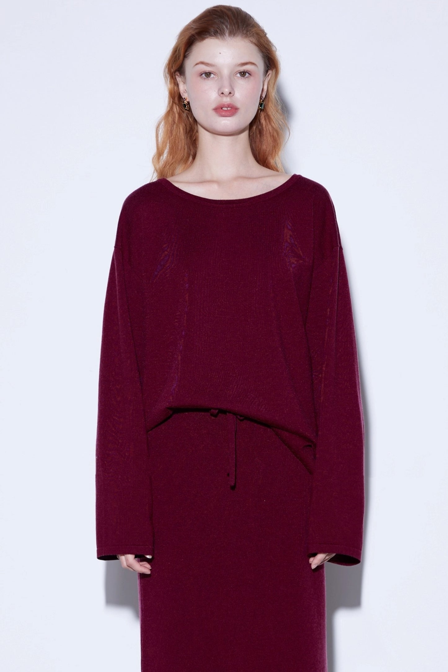 Autumn Silk Pullover Set-Up