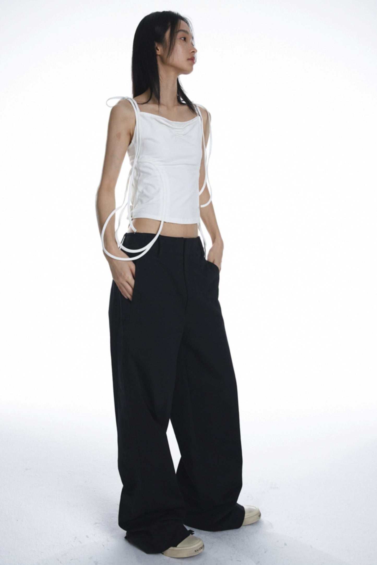 Urban Wide-Leg Trousers