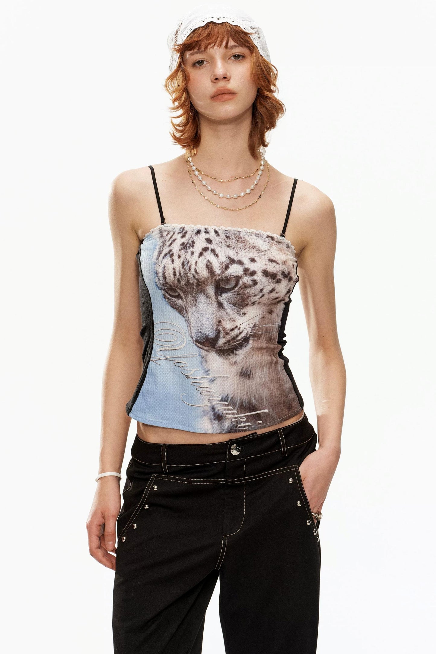 Printed Elastic Tube Top Set-Up
