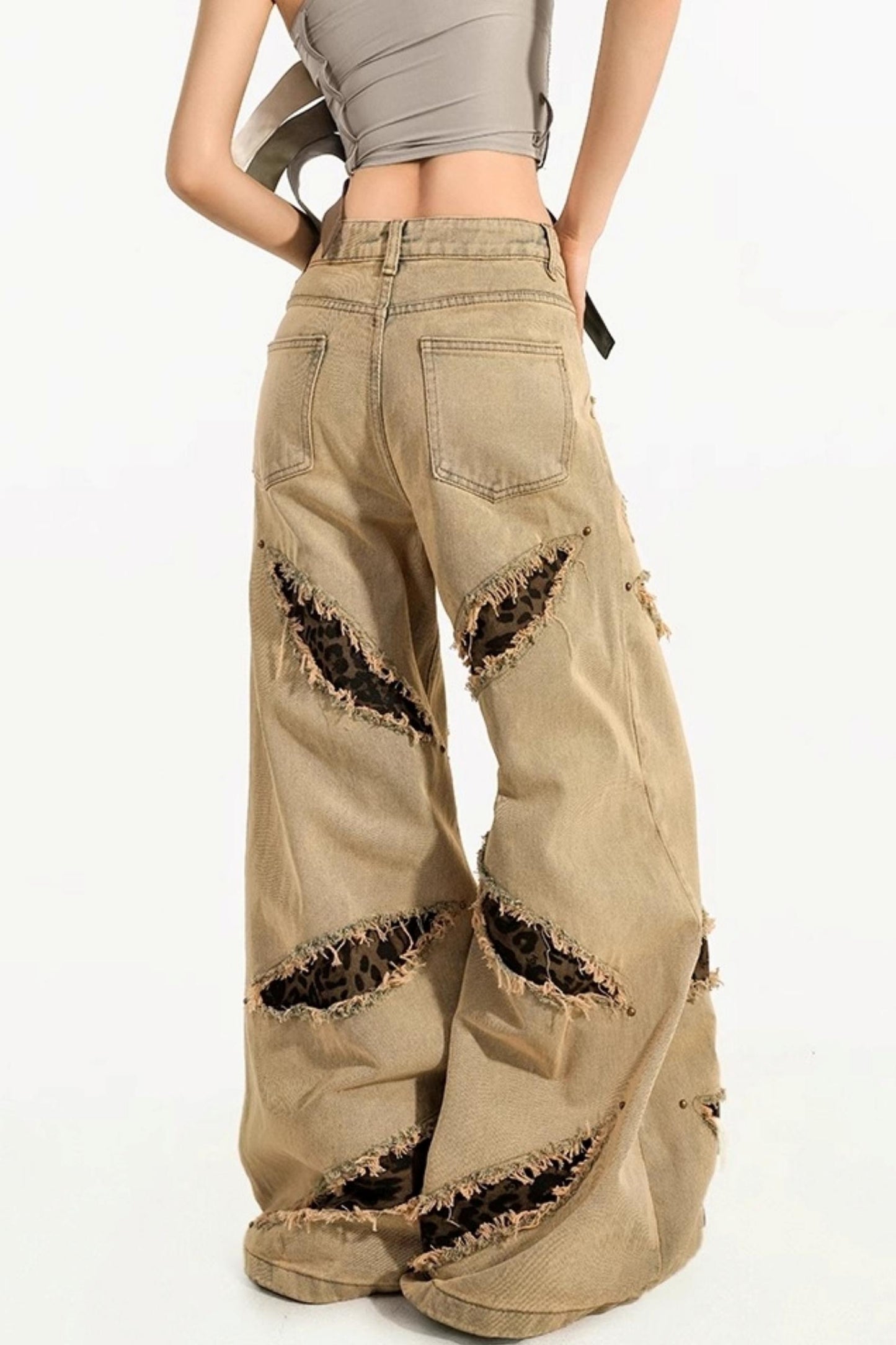 High-Waist Wide-Leg Jeans