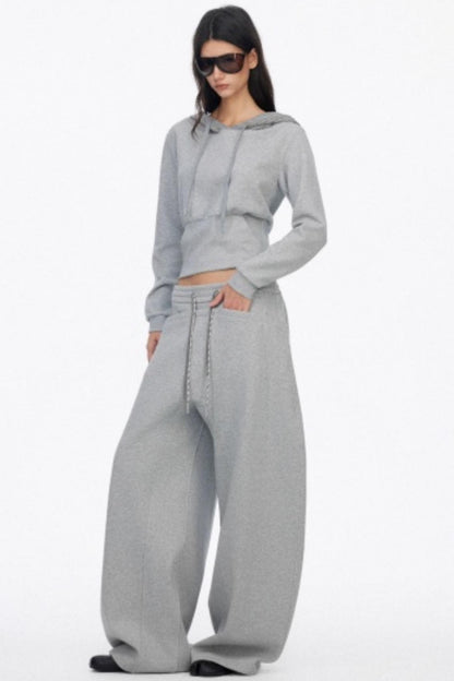 Casual Fleece Loose Sweatpants