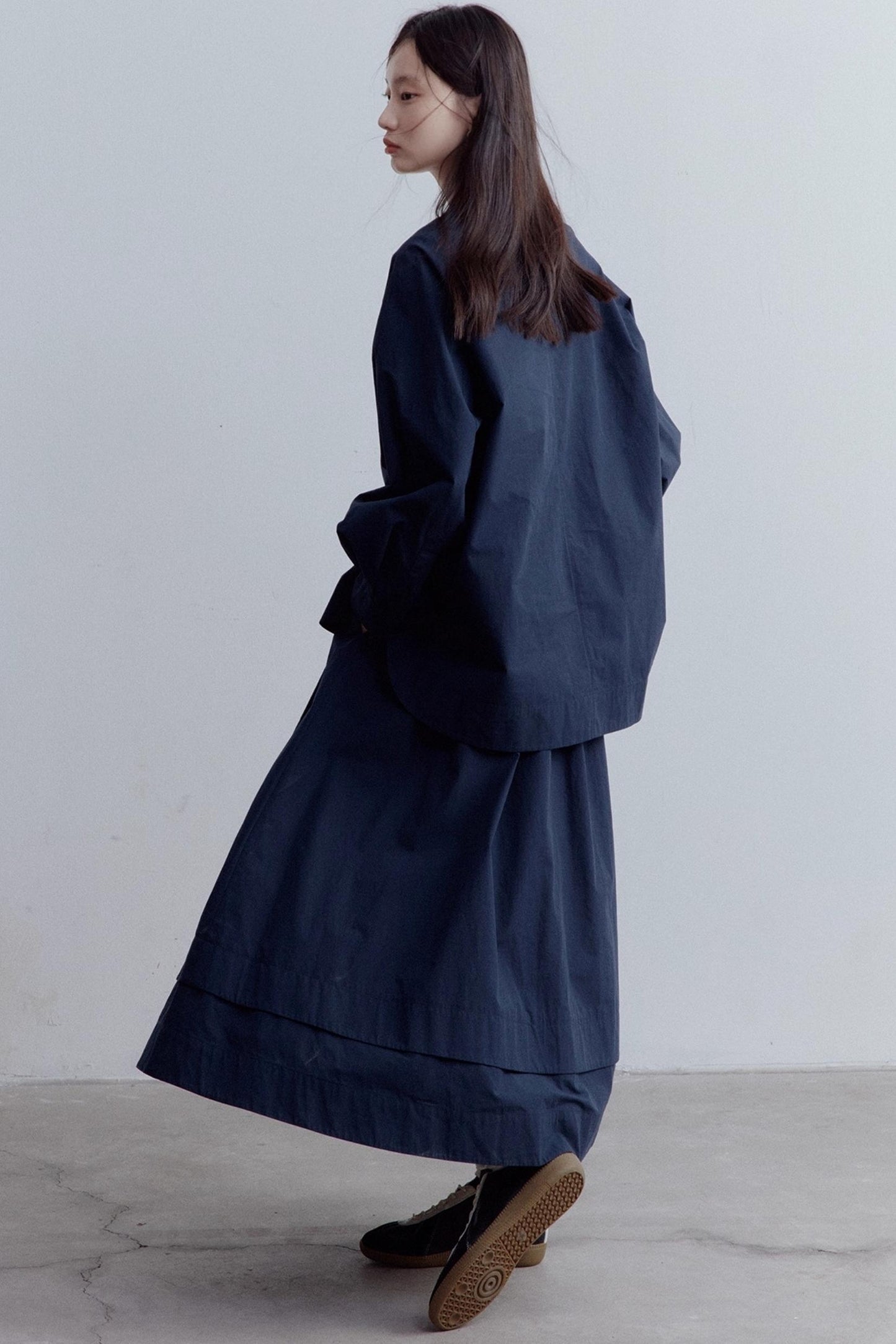 Layered Cotton Skirt