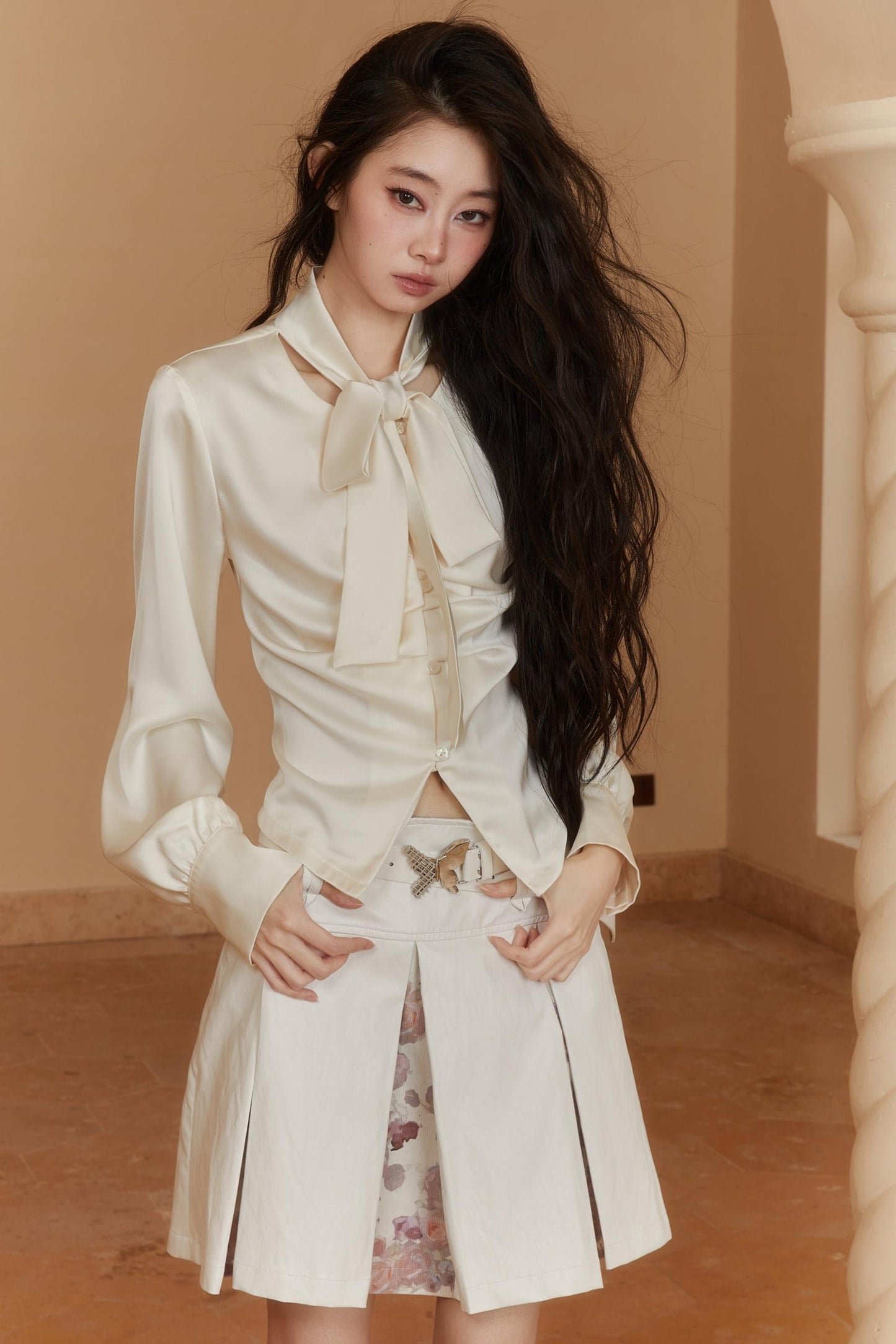 Signature Satin Shirt