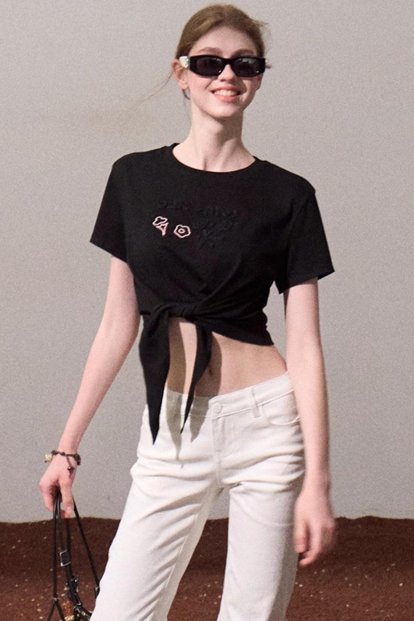 Summer Elegance Antibacterial T-Shirt