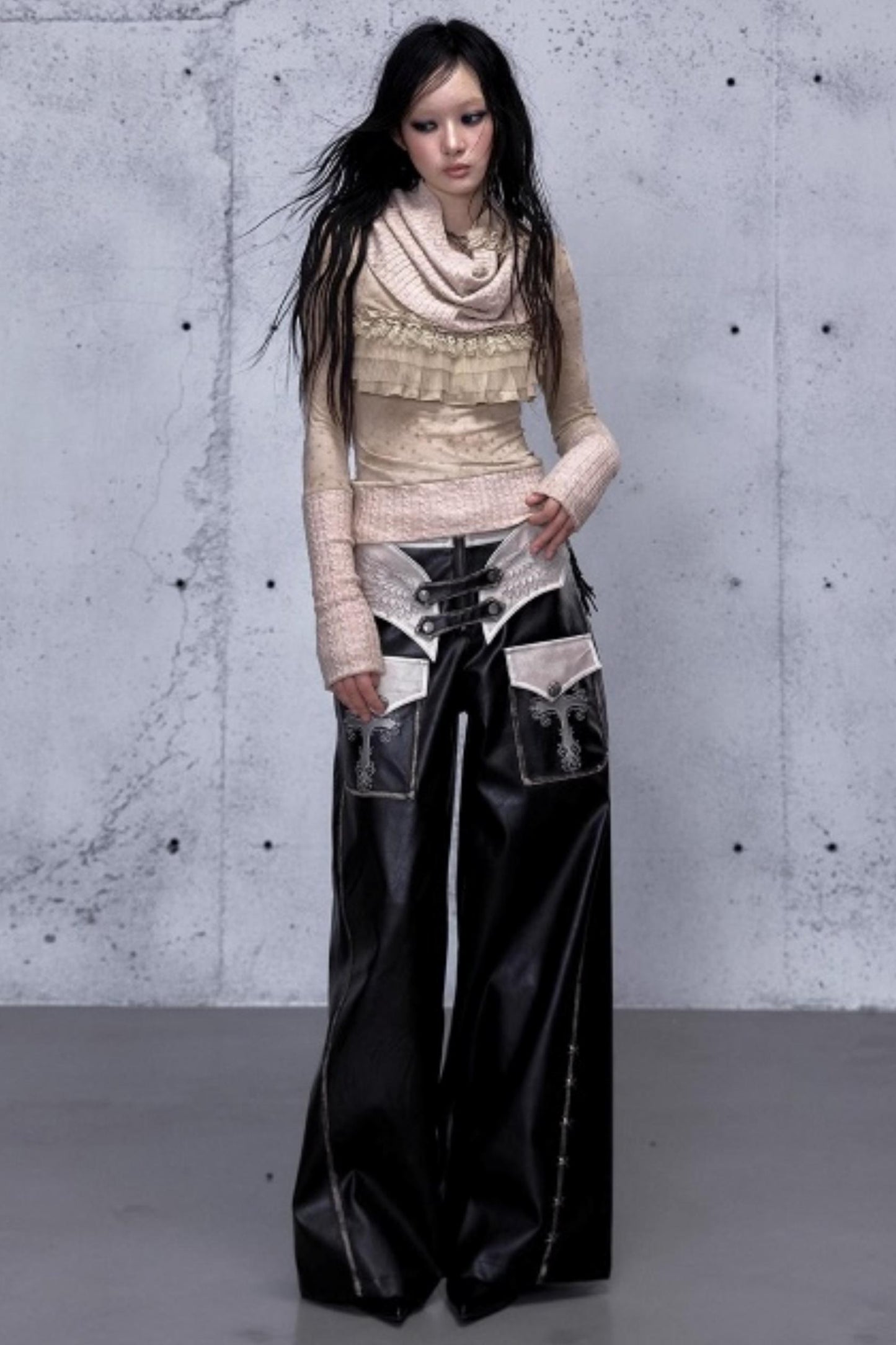 Vintage Retro Wool Knit Sweater