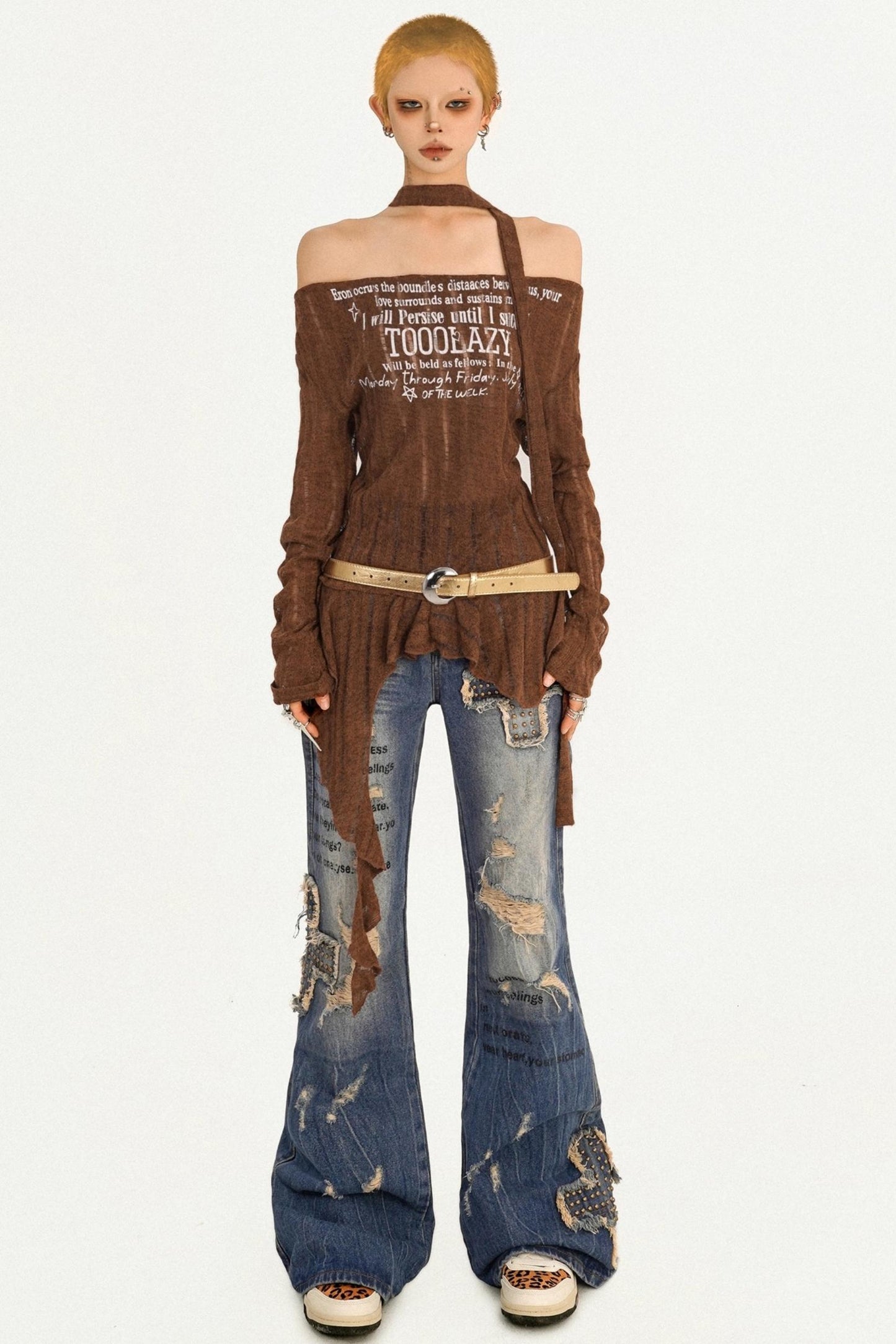 Spice Girl Knitted Sweater