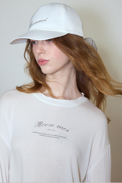 Sparkling Ribbon Cap