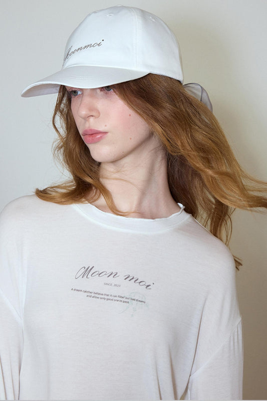 Sparkling Ribbon Cap