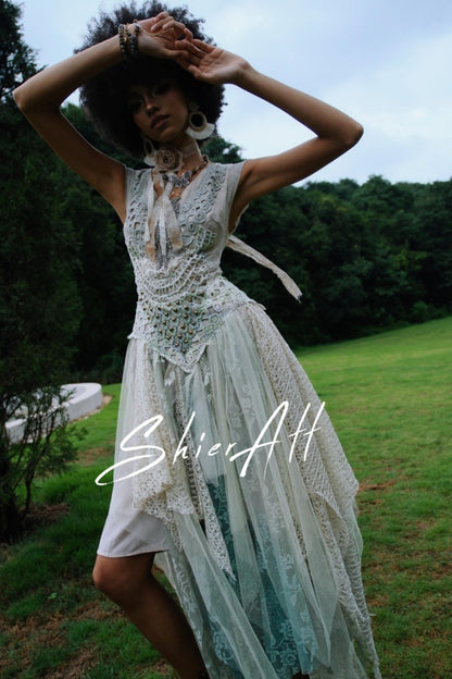 Vintage Wind Strappy Dress