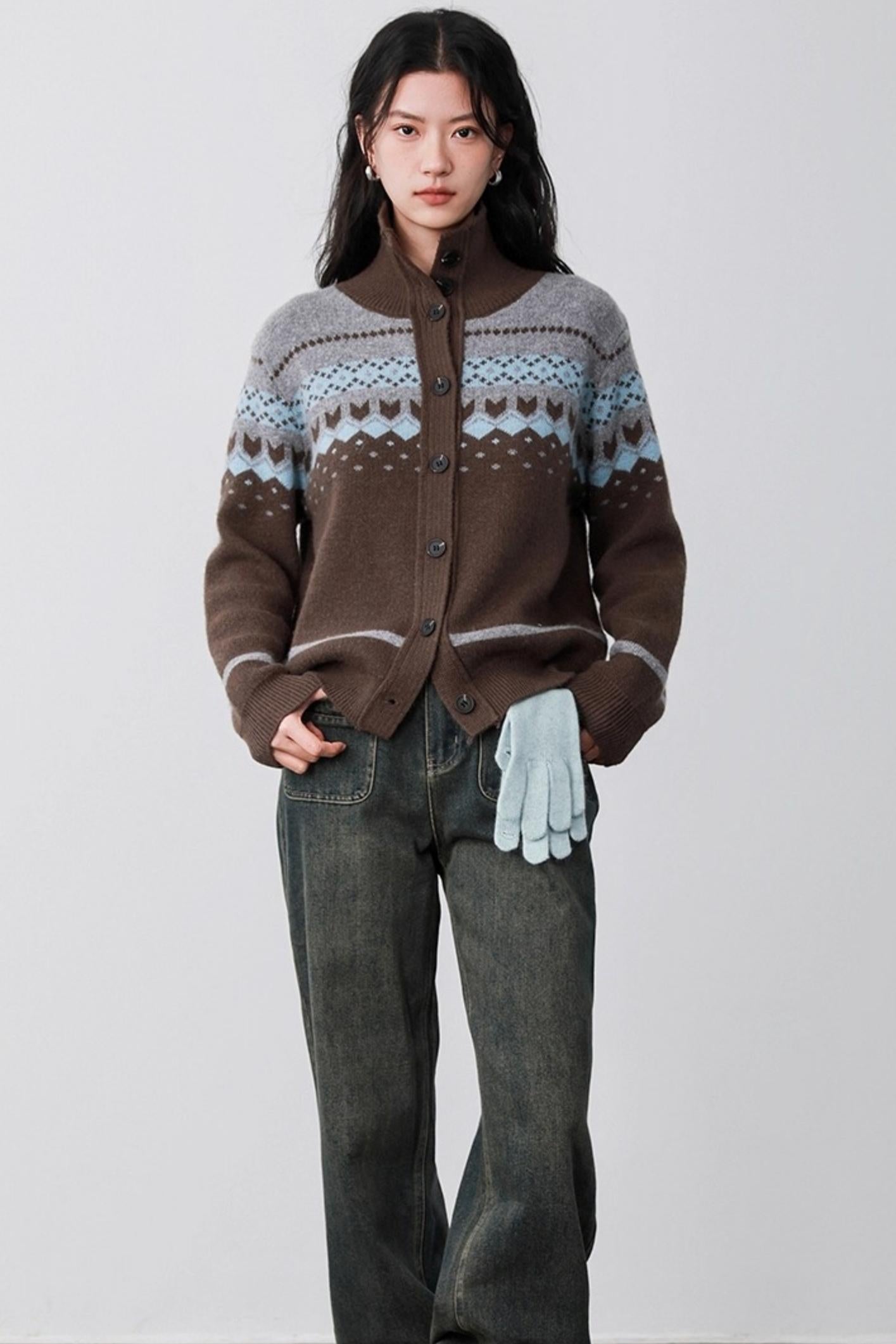 Sea Salt Fair Isle Cardigan