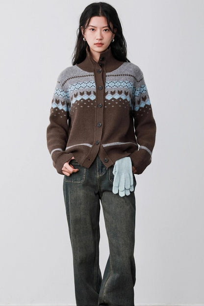 Sea Salt Fair Isle Cardigan