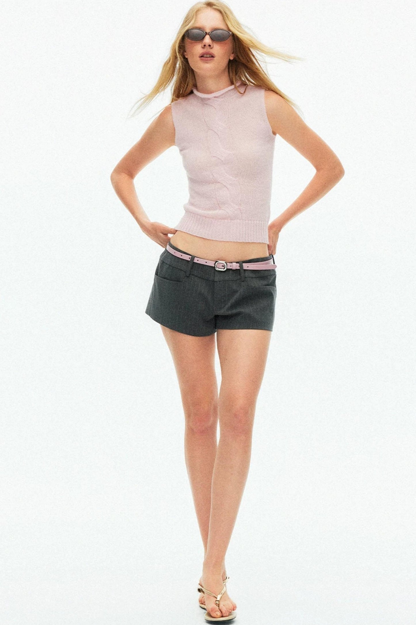 Urban Striped Suit Shorts