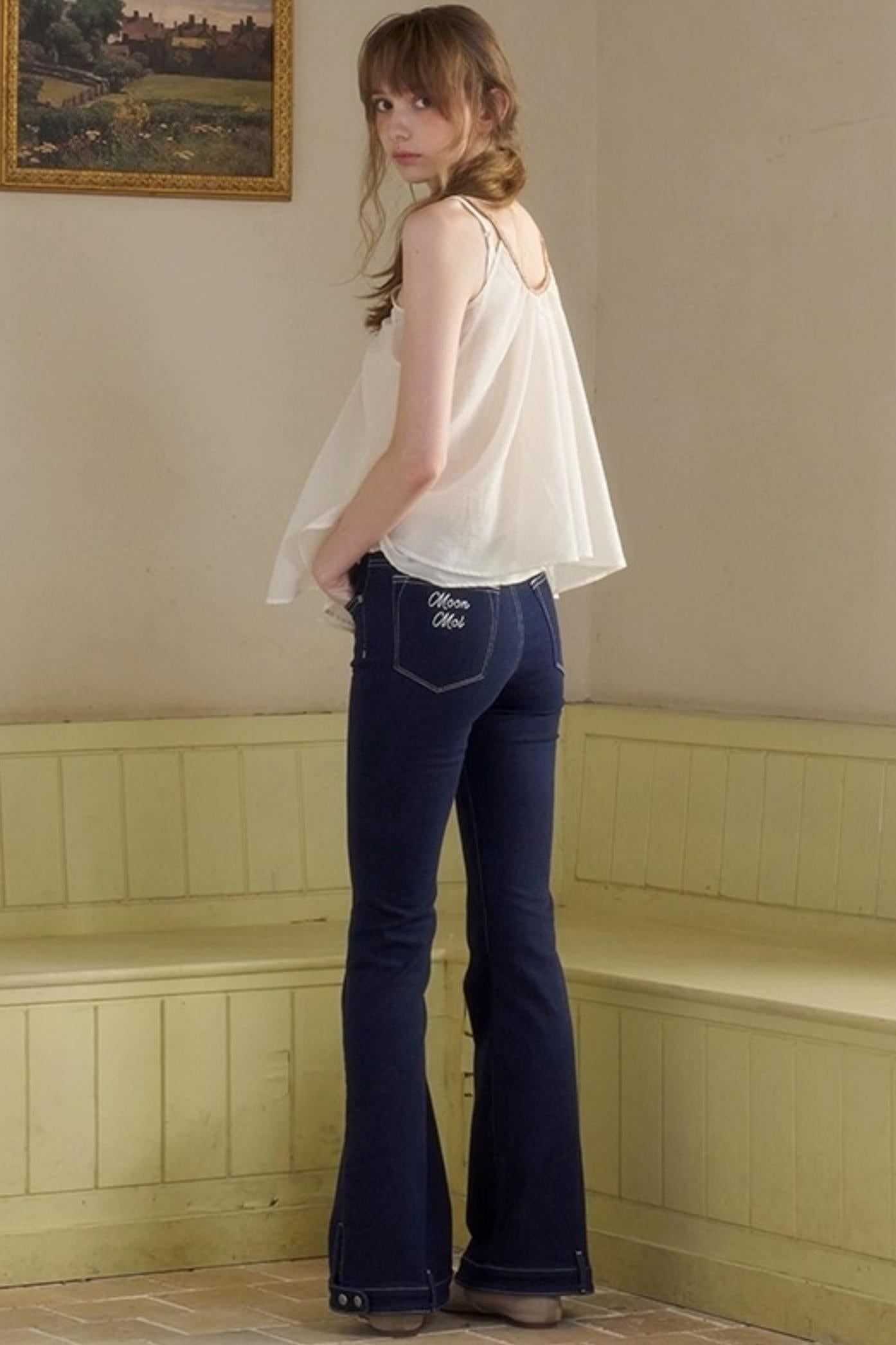 Angel Blue Bootcut Jeans
