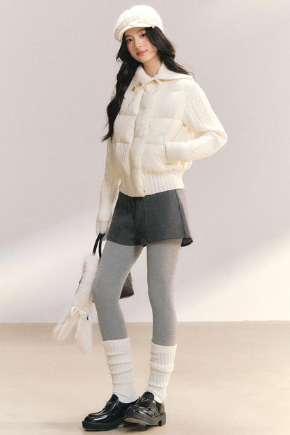 Slim Fit Twist Sleeve Coat