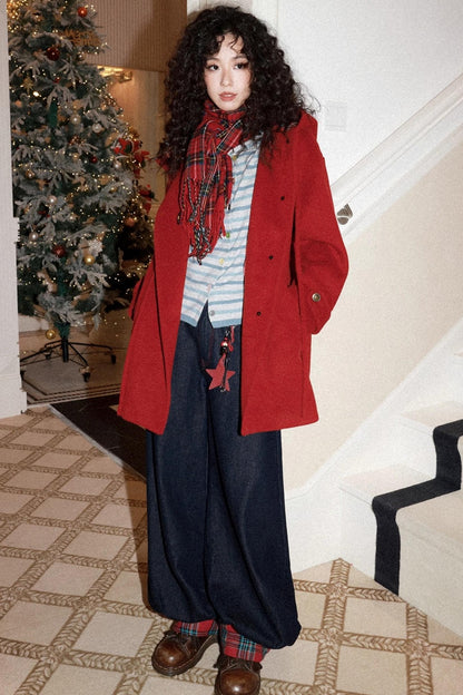 Candy Paper Wool Cardigan Set-Up