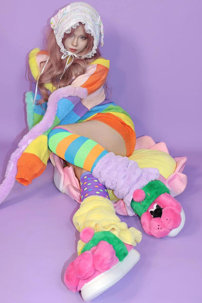 Neon Winter Socks Set