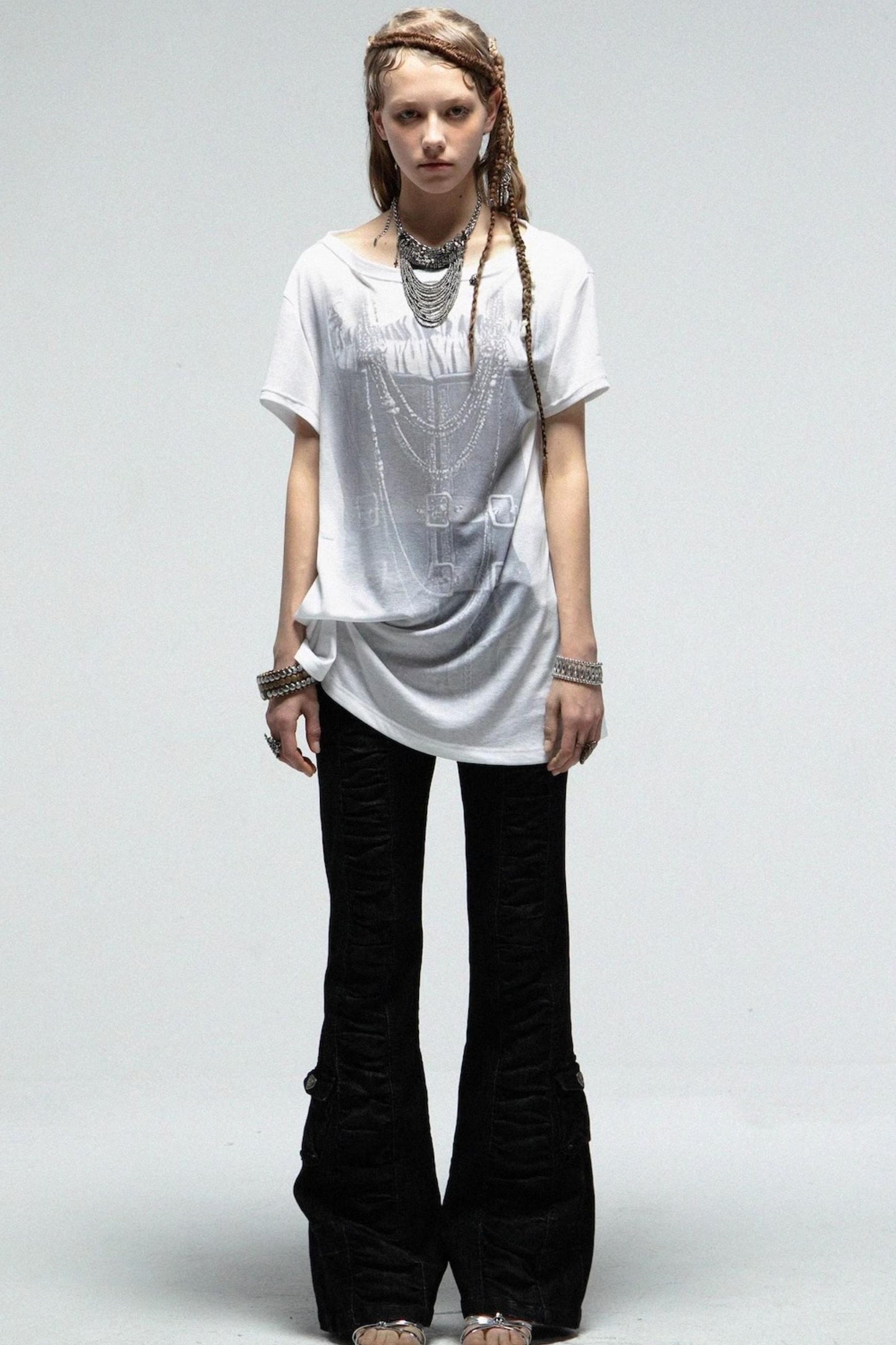 Short Sleeve Button Tee