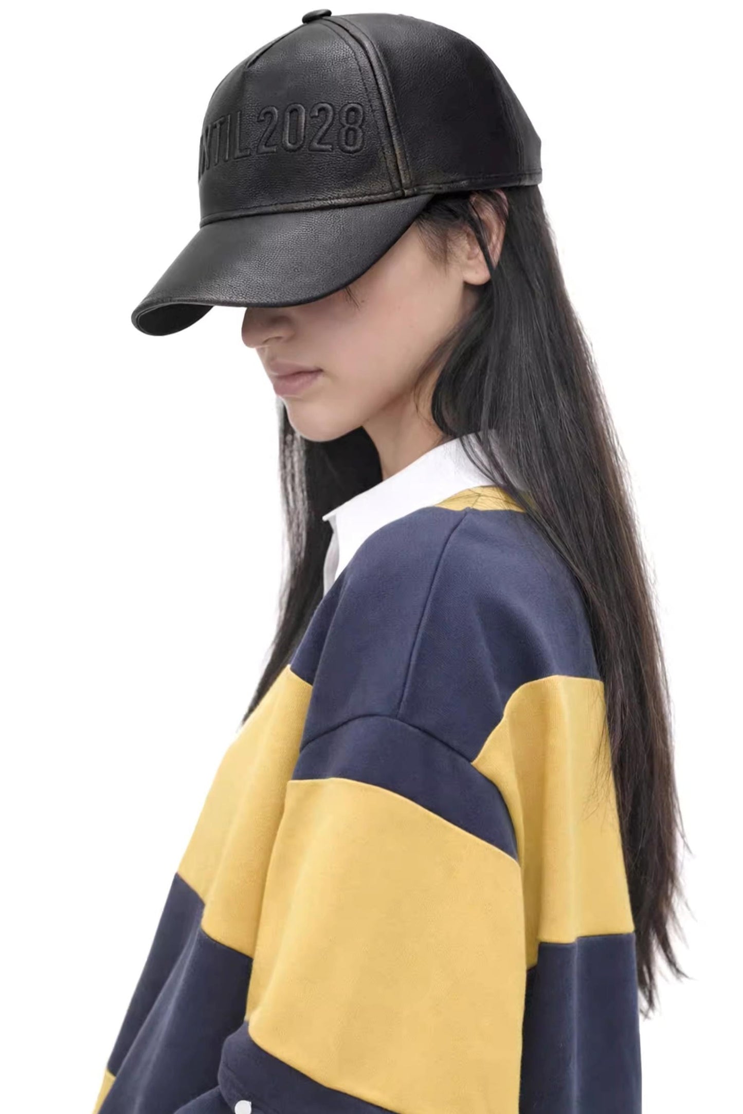 Light Punk Leather Hat