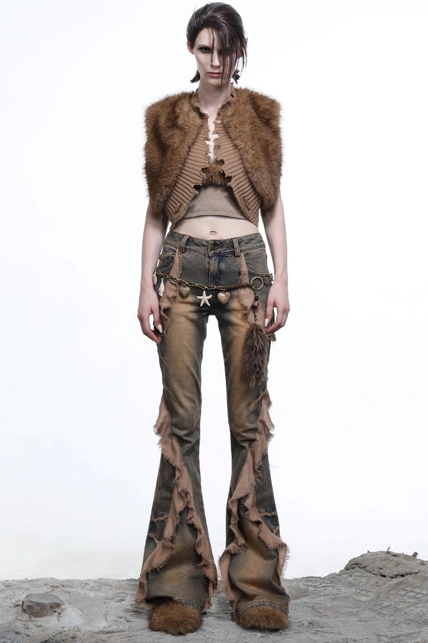 Warm Knitted Wool Vest