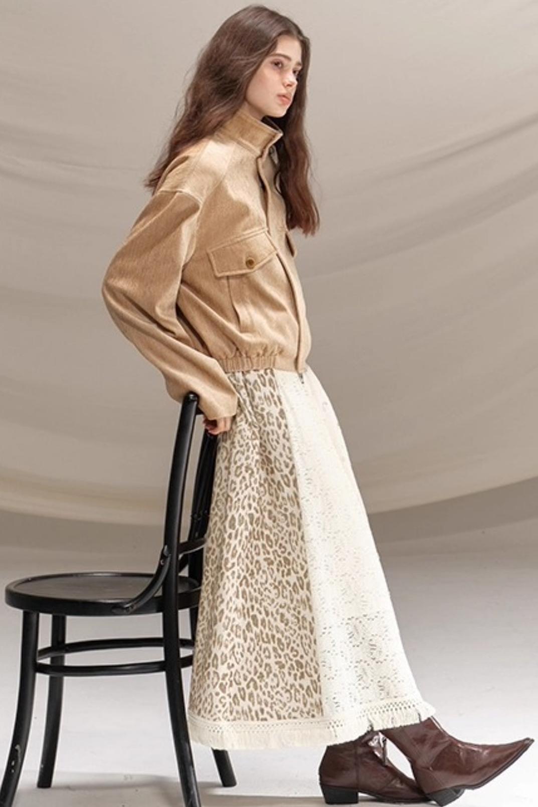 Corduroy Retro Flight Jacket