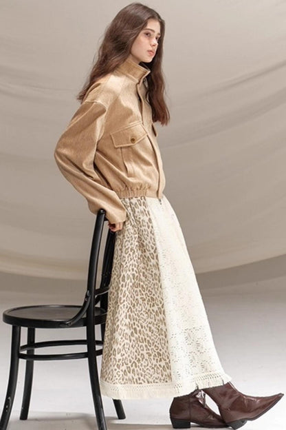 Corduroy Retro Flight Jacket