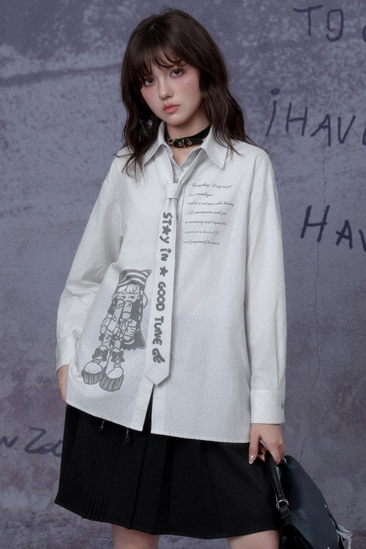 Fighting Spirit Stripes Shirt