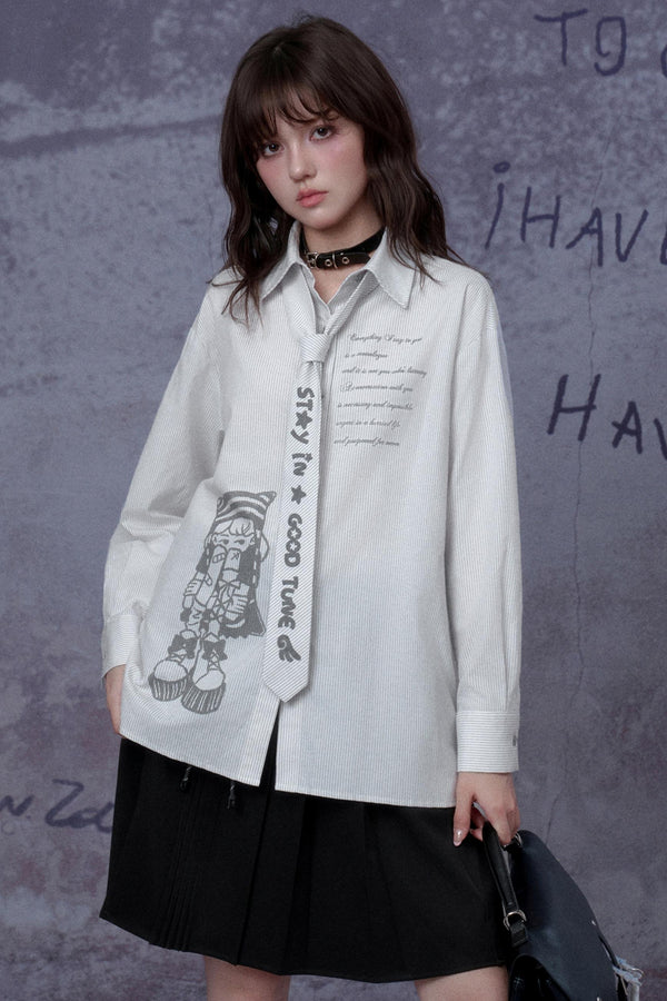 Fighting Spirit Stripes Shirt