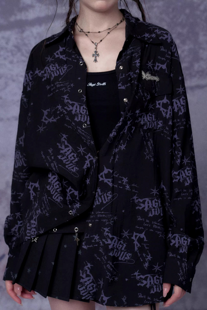 Youthful Spirit Printed Blouse