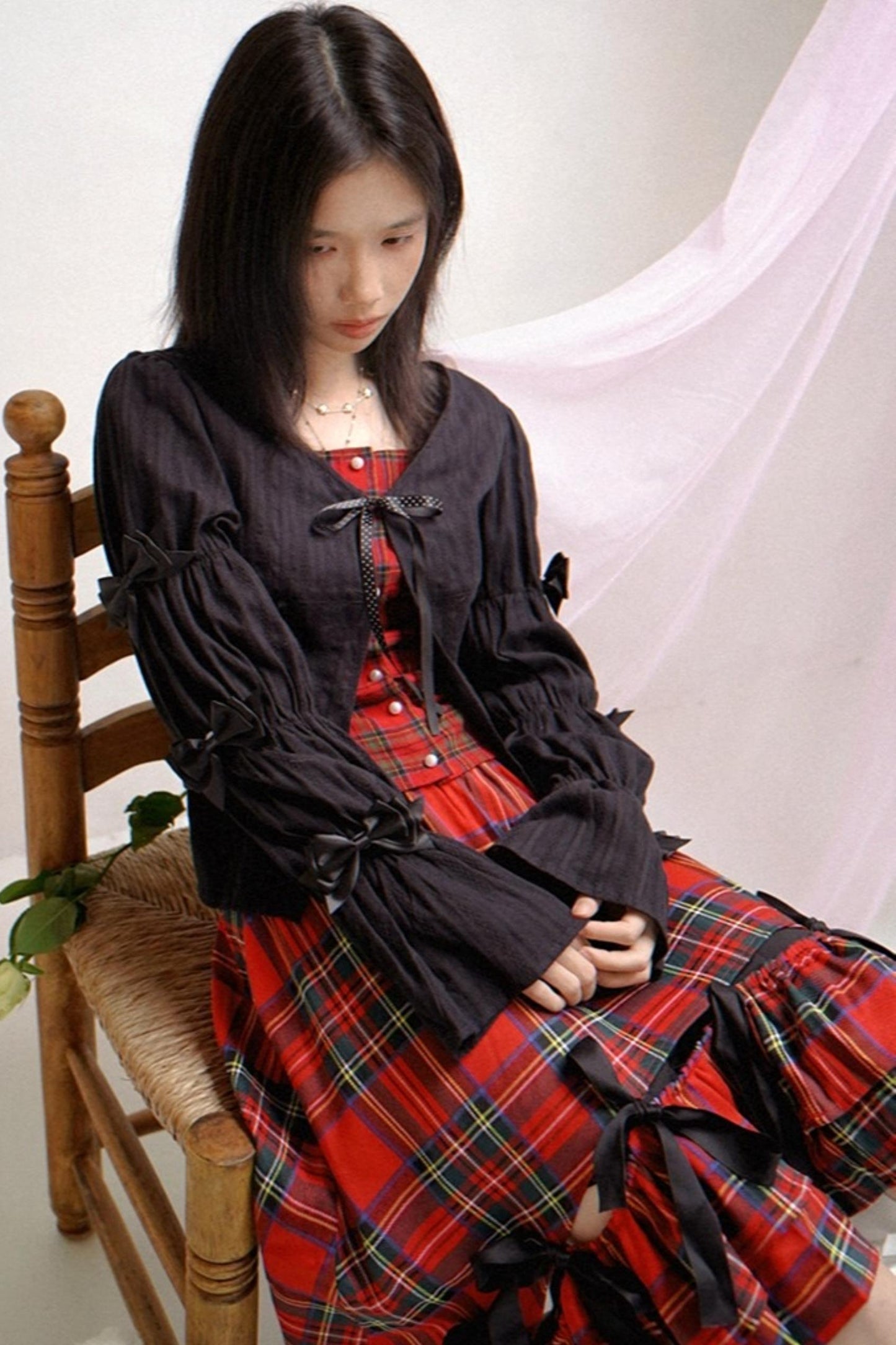 Happy Birthday Polka Dot Red Checkered Shirt