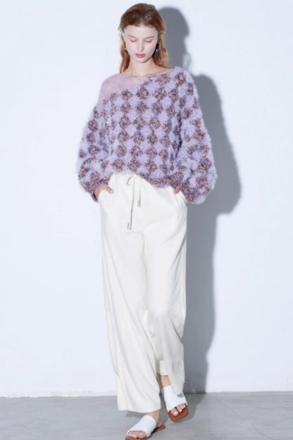 Acetate Wool Winter Pants