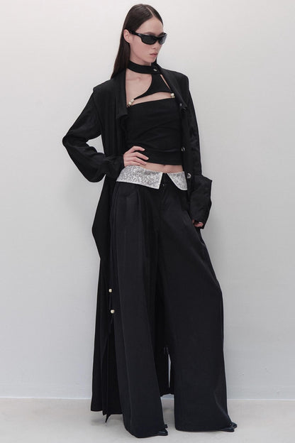 Dream Lace Wide-Leg Pants