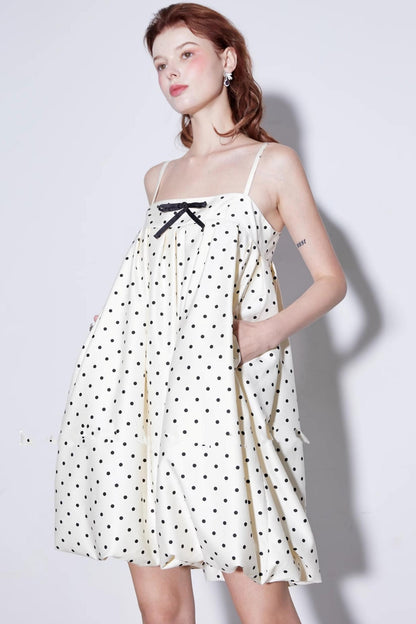 Vintage Polka Dot Camisole Dress