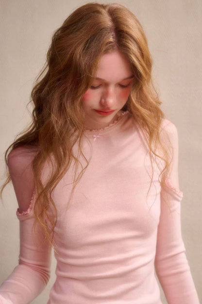 Baby Skin Crochet Knit Dress