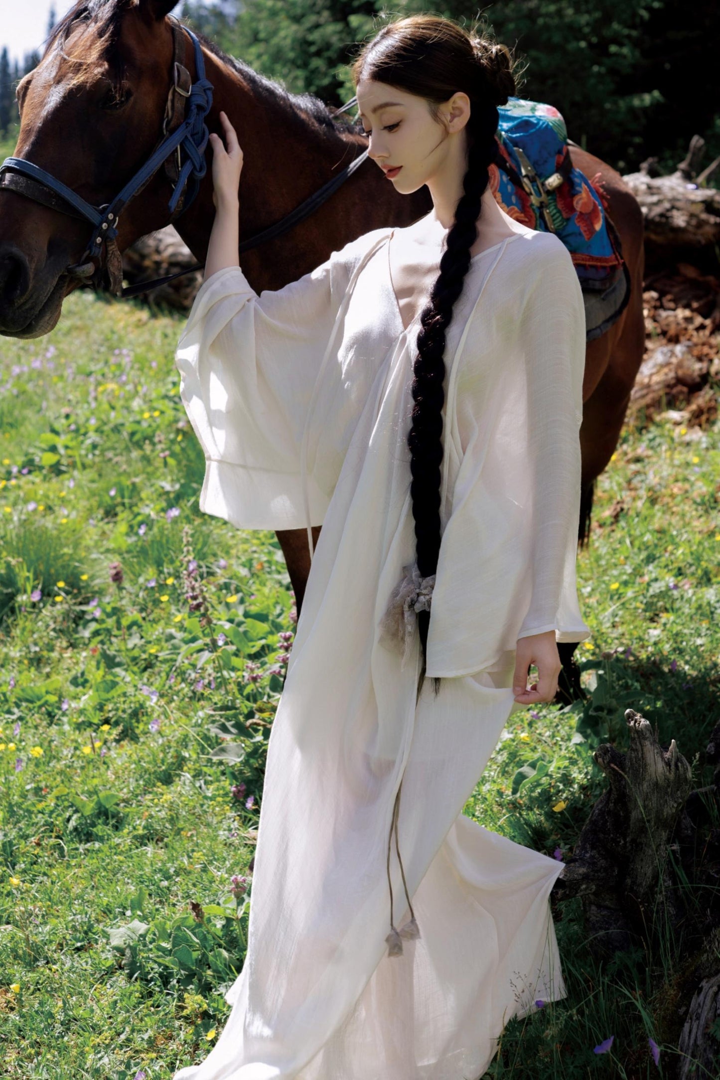 Cool Fairy Bat Sleeve Dress