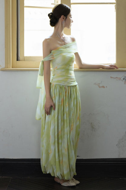 Halo Knitted Bustier Skirt