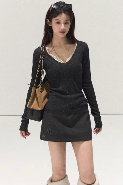 Dreams of the Stars Wool Knitwear Top
