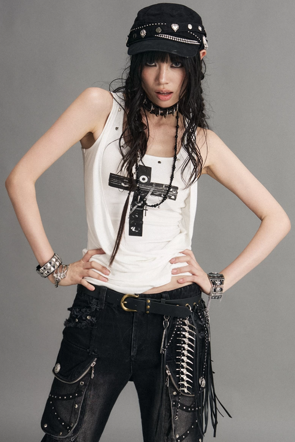 Street Punk Cross Vest