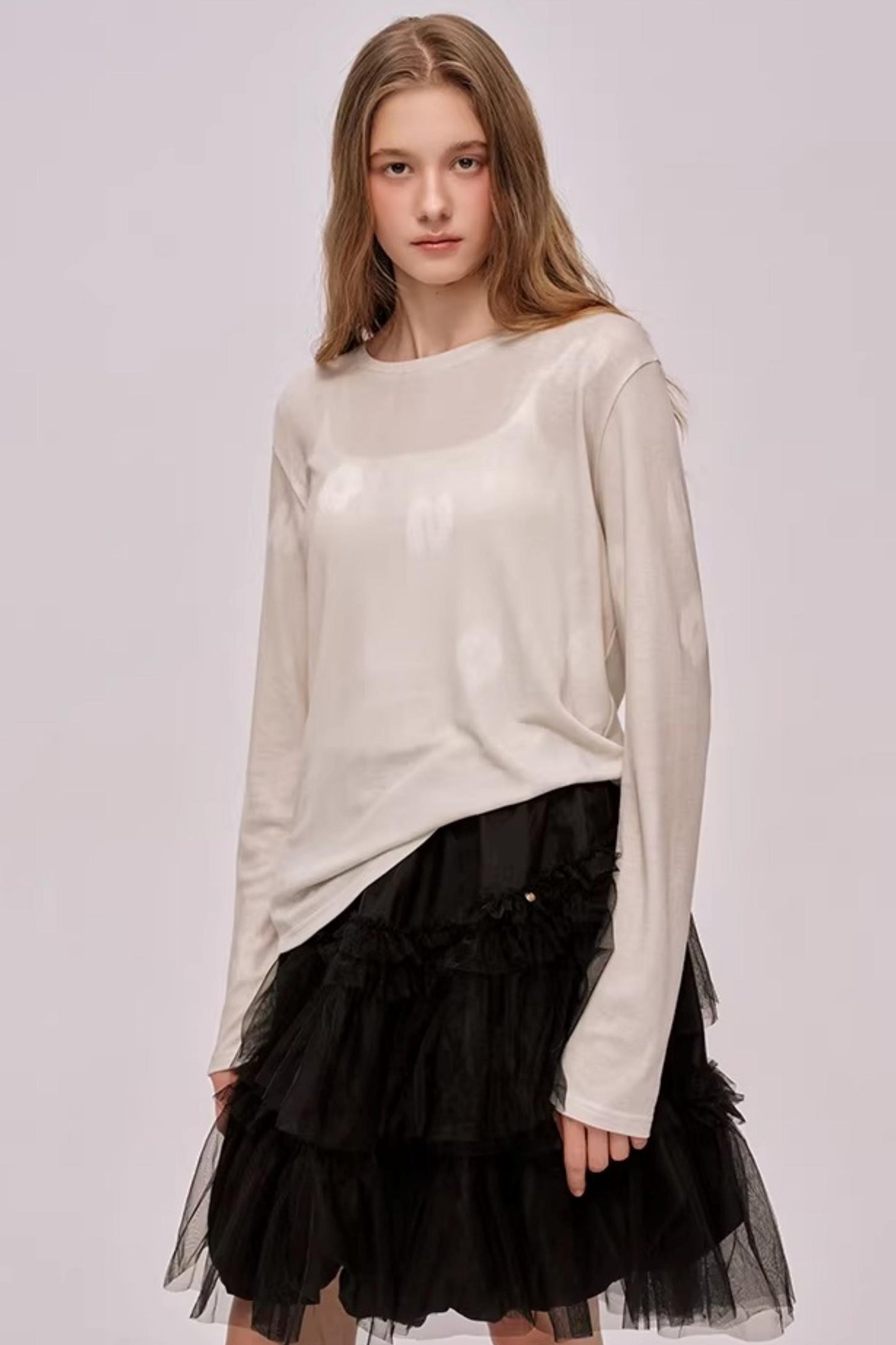 Lyocell Merino Wool Blend Sweater