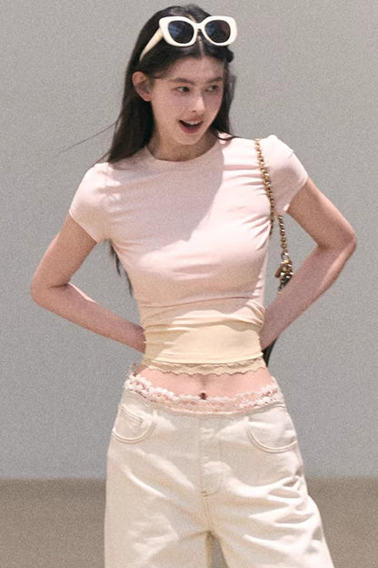 Melody Gradient Lace Top