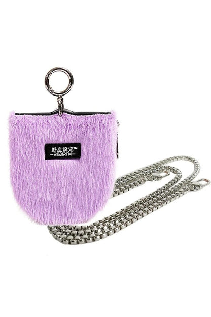 Plush Chain Coin Purse