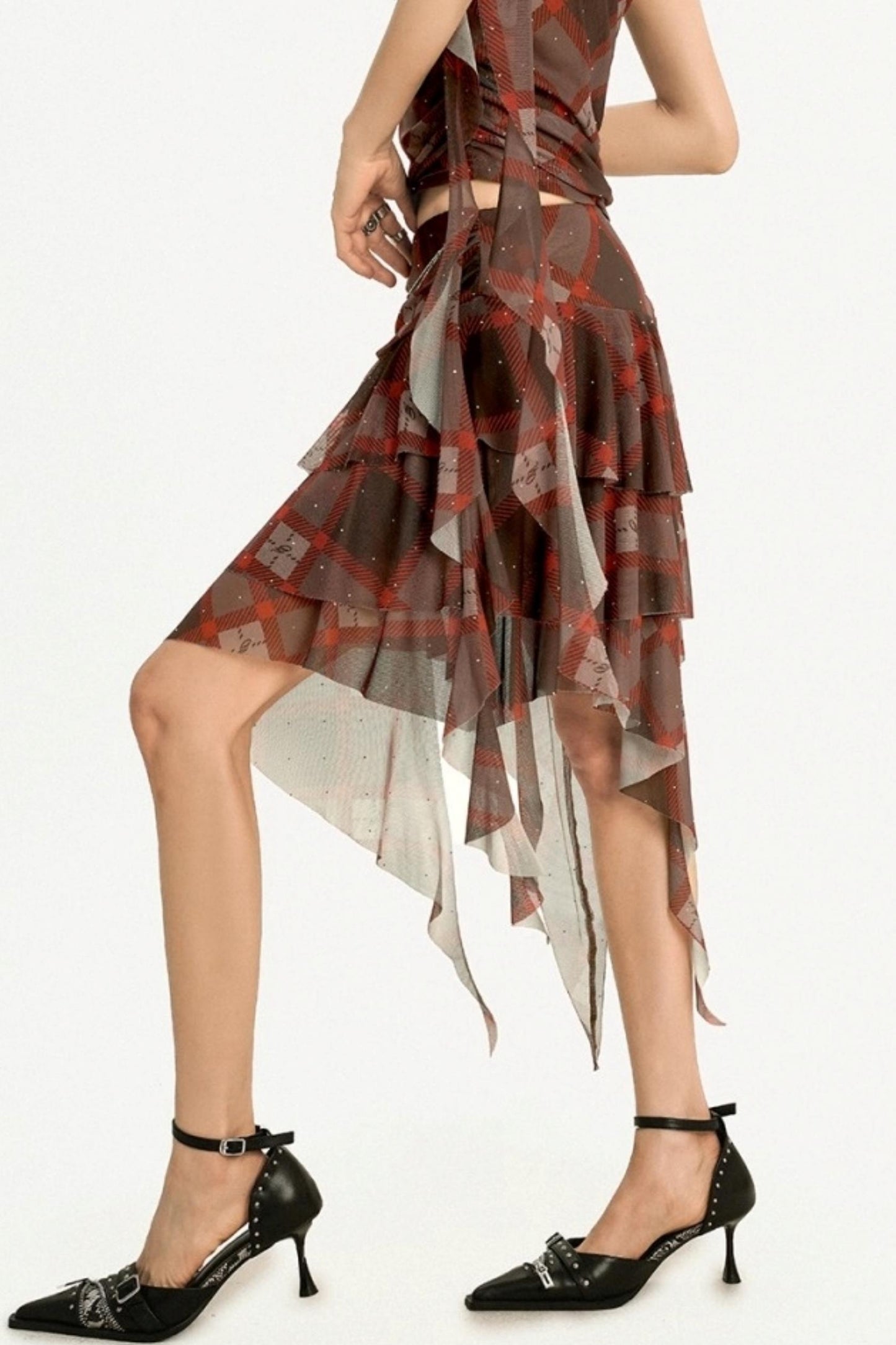 Summer Babes Plaid Skirt