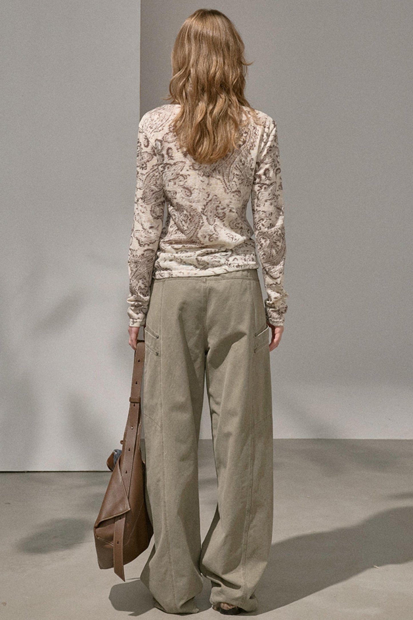 Luxury Riveted Casual Pants