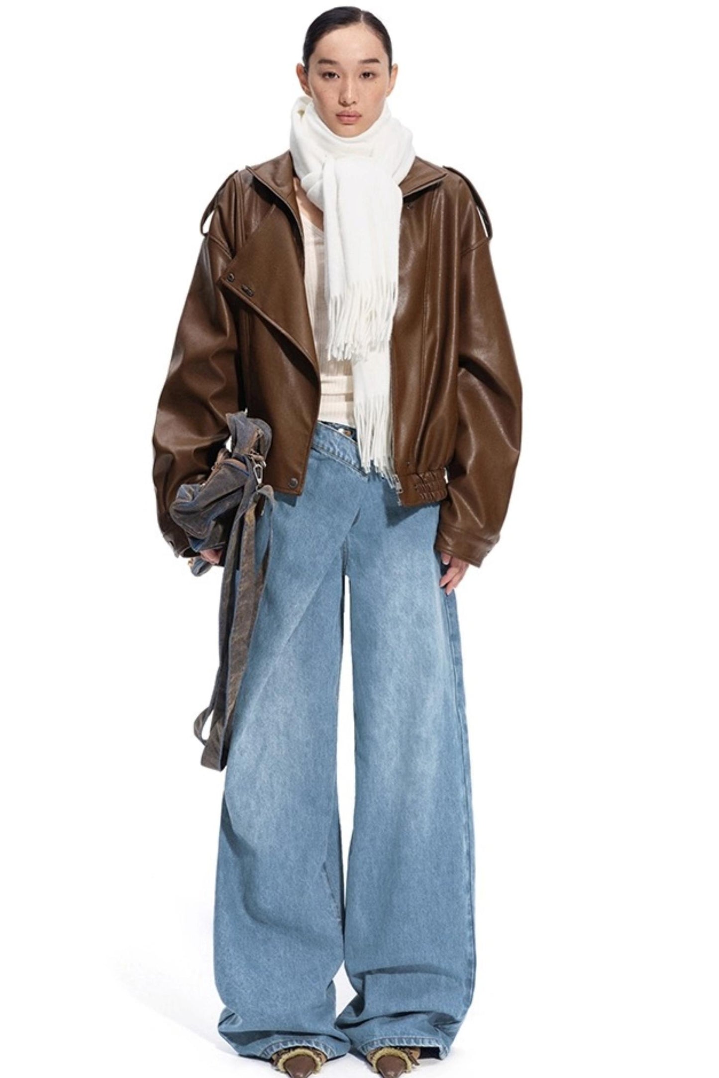 Classic Fringe Wool Shawl