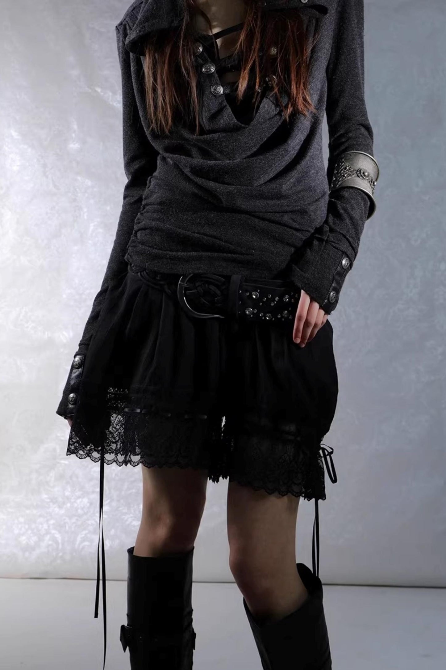 Retro Lace Bloomers Shorts