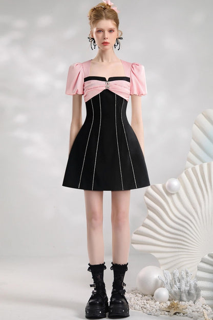 Celebrity Pink Black Dress