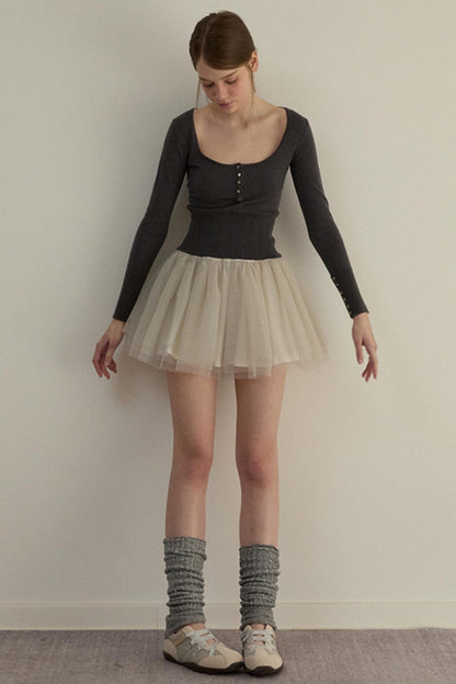 Ballet Dream Mesh Skirt