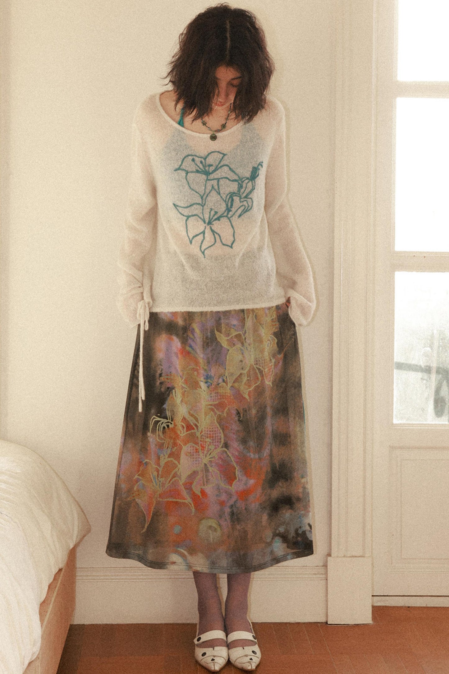 Dawn Dance Mesh Skirt