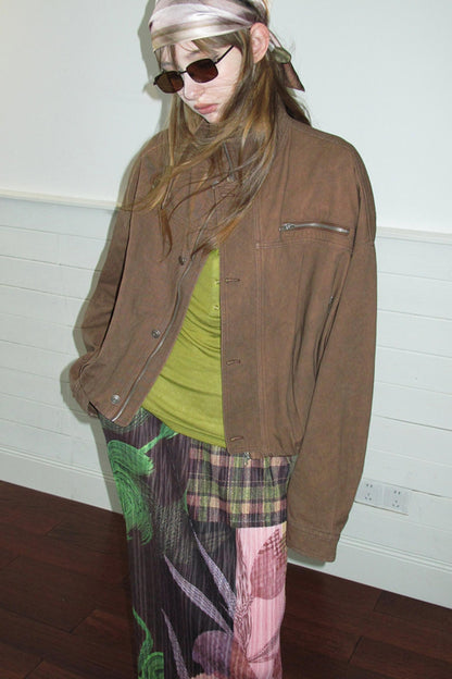 Tailoring Cargo Heavy Jacket